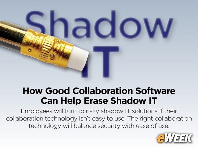 How Good Collaboration Software Can Help Erase Shadow IT
