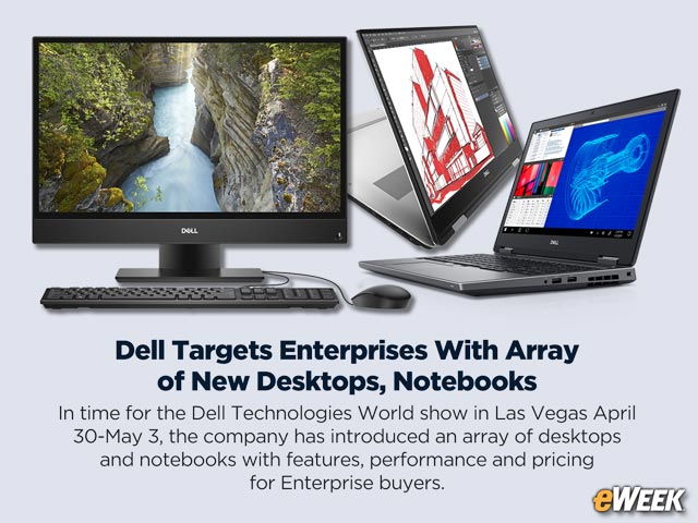 Dell Targets Enterprises With Array of New Desktops, Notebooks