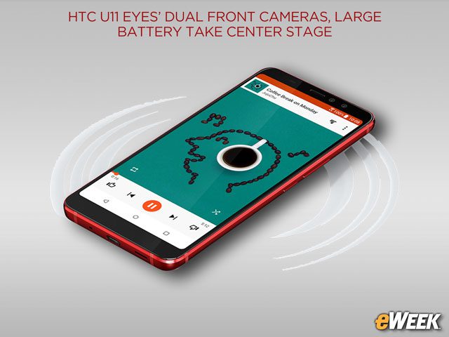 HTC Touts U11 Eyes Sound Features