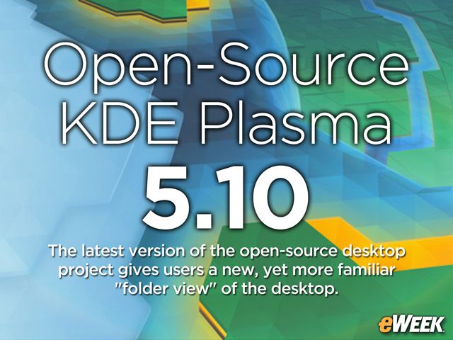 KDE Plasma 5.10 Puts Folders on Linux Desktop, Improves Search