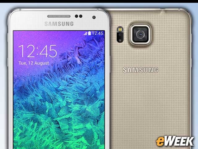 Samsung Packs Galaxy Alpha's Sleek Metal Frame With Many Features